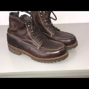 Marc New York By Andrew Marc leather work boots